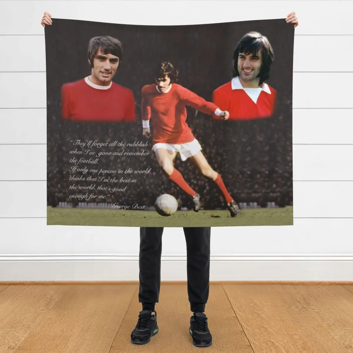 

GEORGE BEST - GENIUS Throw Blanket Designers warm winter Soft Blankets