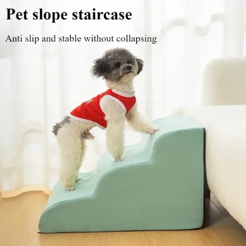 2/3 Pets Step Stair Dog Cat Ramp Ladder Protect Dogs Sofa Removable Washable Training Pet Secure Ramp Stairs Pets Supplies Gifts