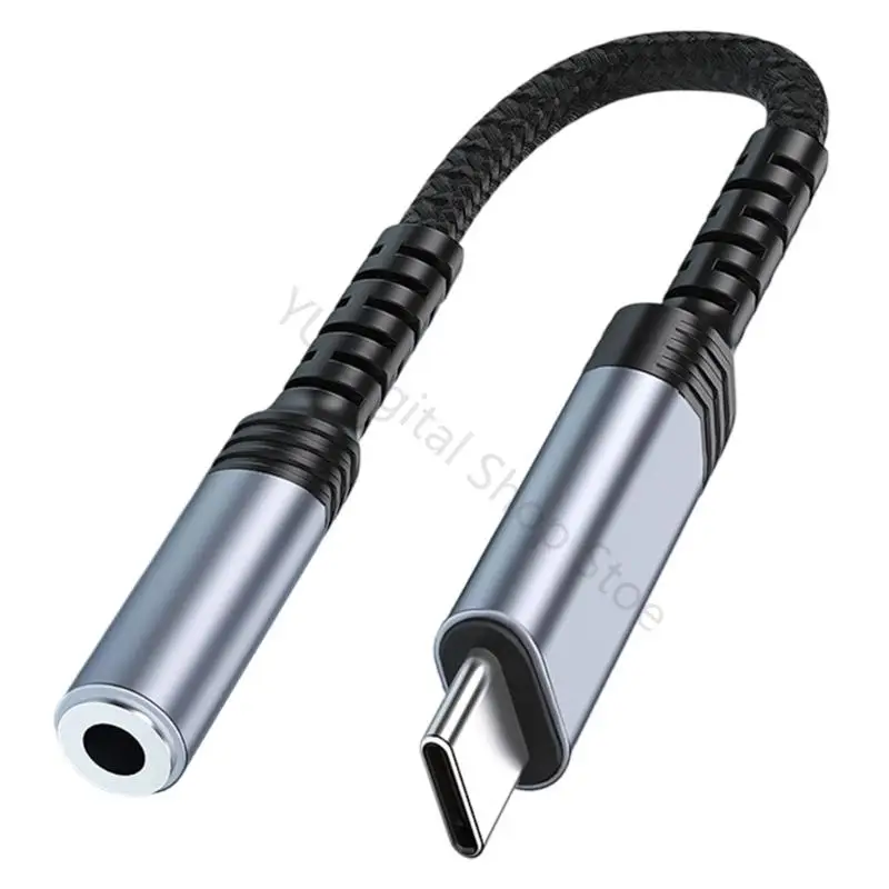 96BA Wire Music Converter USB C auf 3,5 mm Kopfhörer- und Ladegerät-Adapter für den Pendelverkehr – Detail 3
