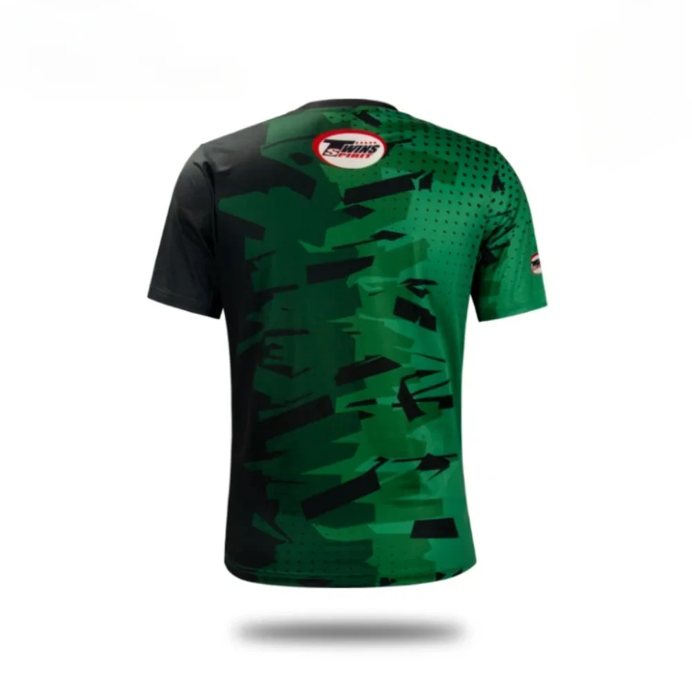 Men's Muay Thai 3D Printed Sports T-shirt Quick Dry Breathable Sweatshirt Jiu-jitsu Training Suit Short Sleeve Top for Parents view 5