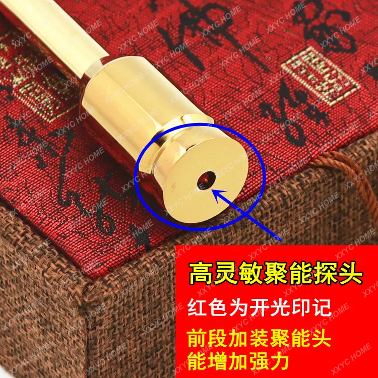 Geomantic master Asia efficacious Eight Diagrams copper FENG SHUI Compass magnetic divine dragon dowsing Rod + LUOPAN