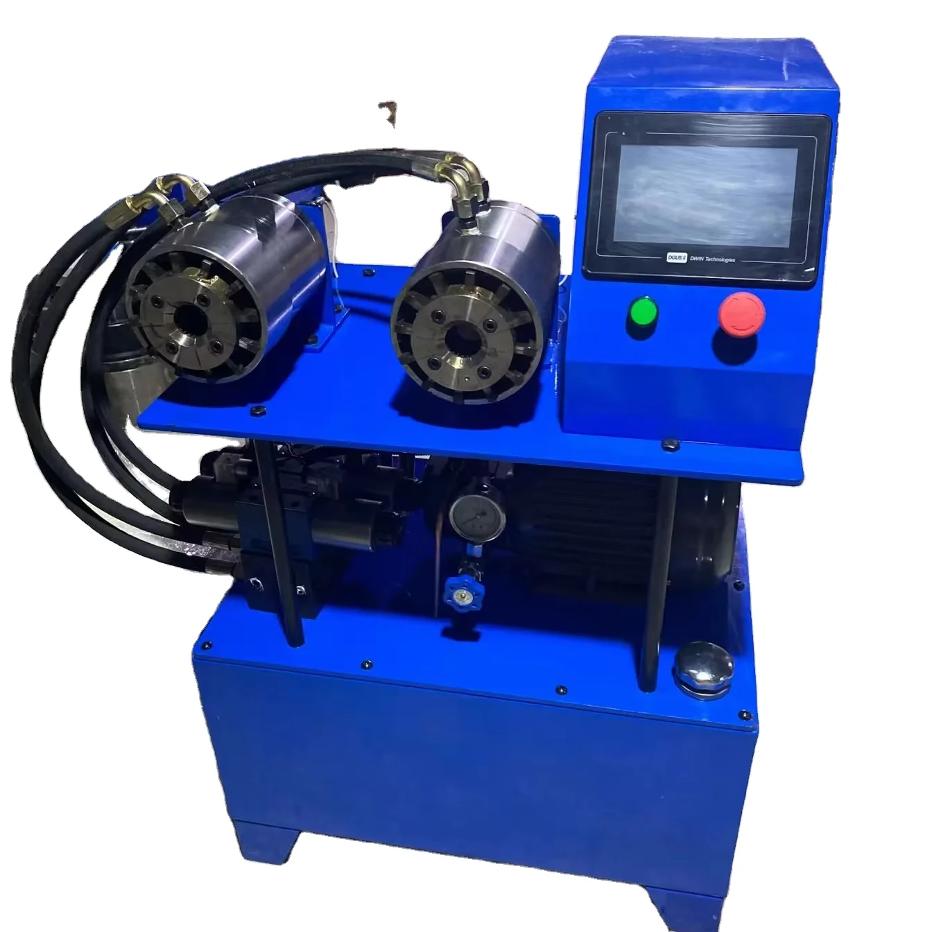 High quality CNC flexible shaft crimping machine Steel pipe shrinking machine