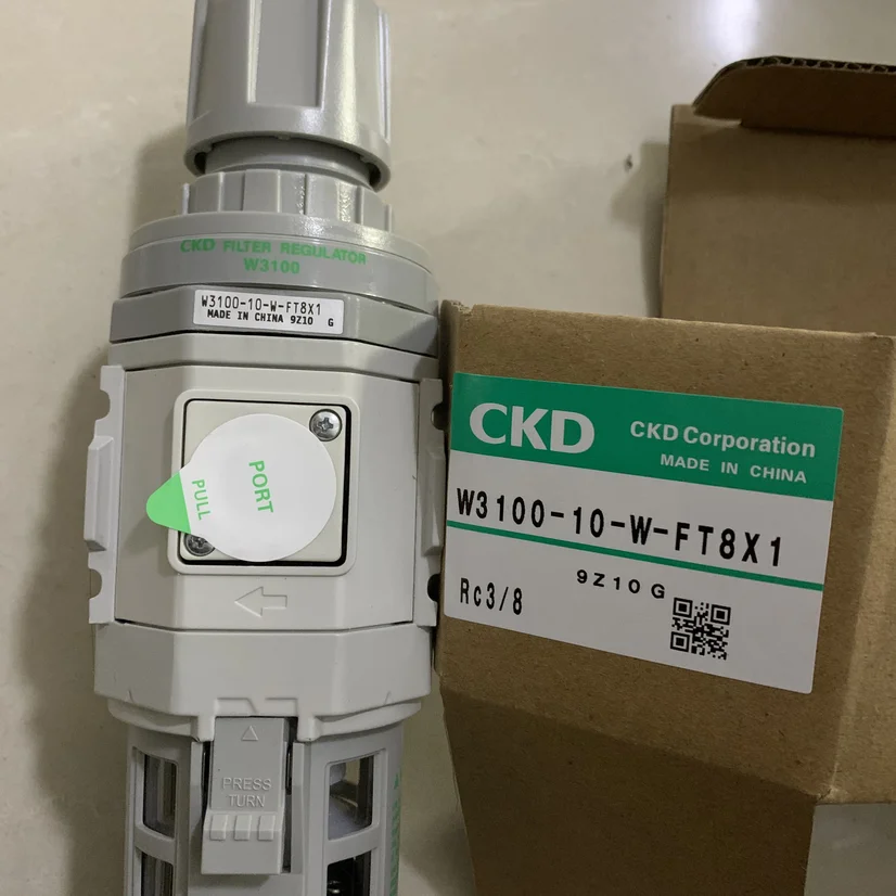 

CKD filter pressure reducing valve W3100-8-Y-W-B3WW3100-10-W-FT8X1 W3100-10-W-T8