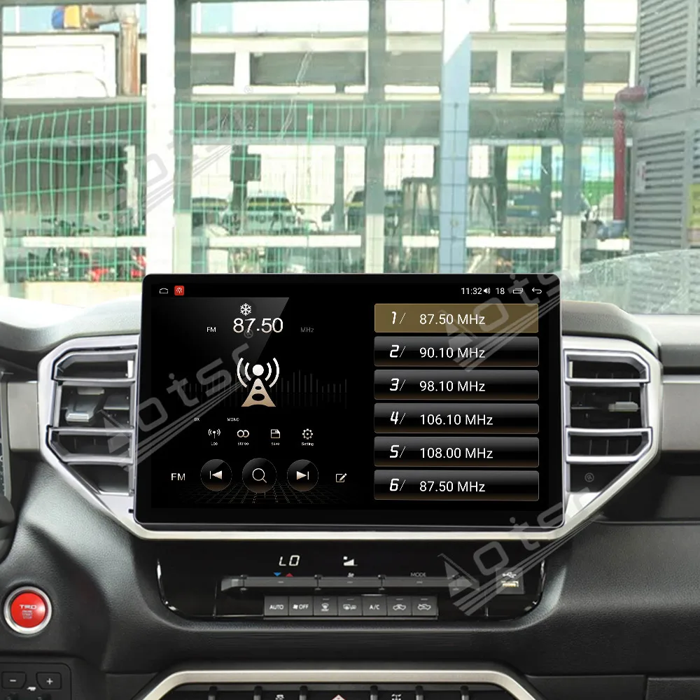 14 Inch Car Radio with Android for Toyota Tundra 2021-2026 Wireless CarPlay Multimedia Video Player GPS WiFi 4G BT Stereo Head U