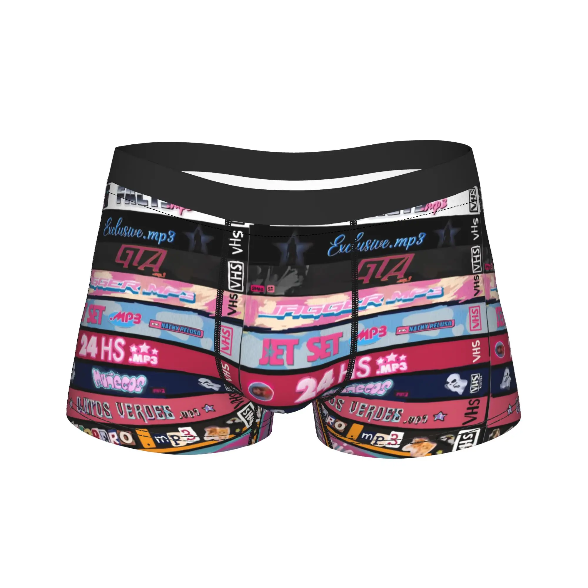 

Emilia Mernes Argentine Singer Album Underwear Customs Boxershorts Hot Sale Male Panties Soft Trend Shorts Briefs Birthday Gift
