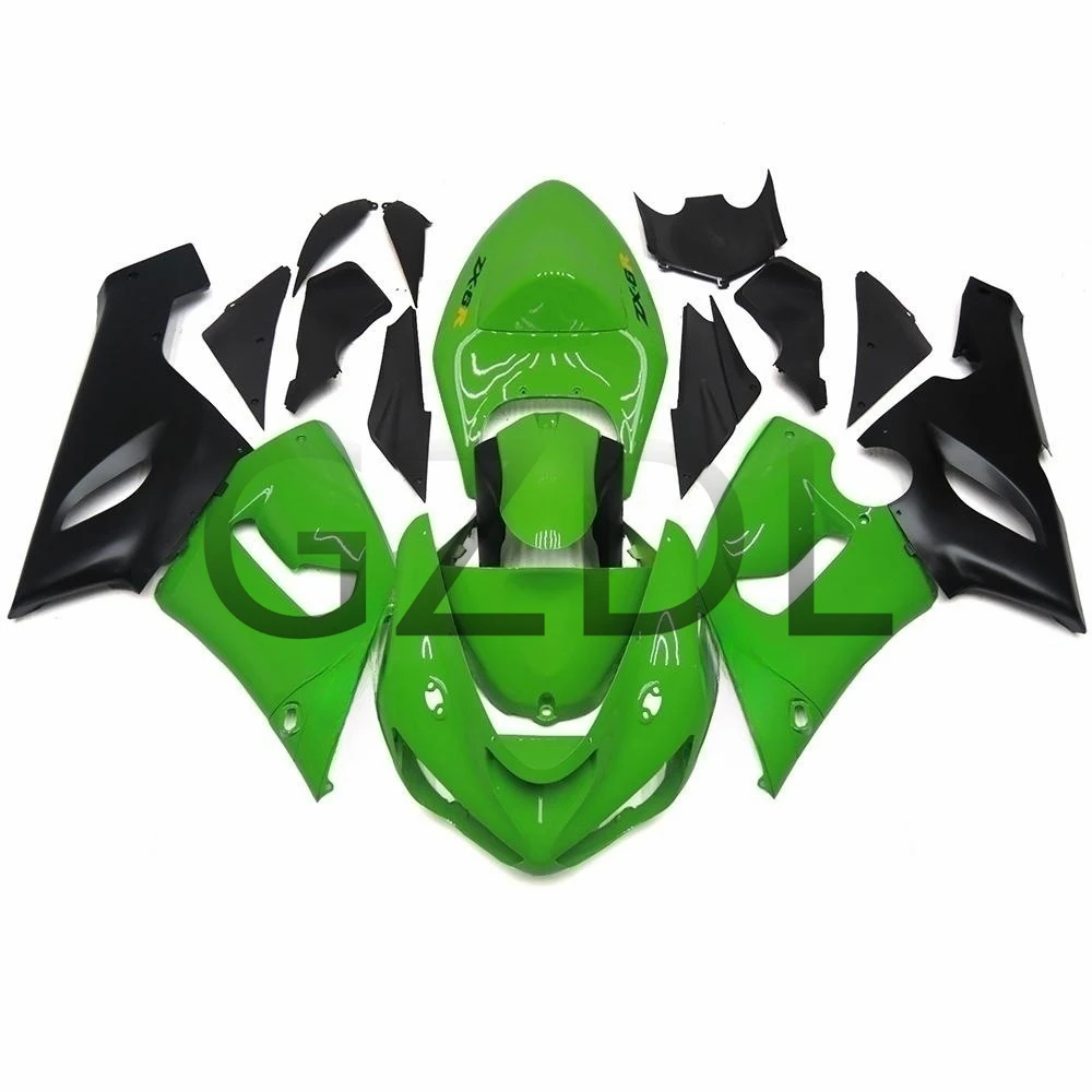 For Kawasaki Ninja 636 ZX-6R ZX6R 2005 2006 Motorcycle ABS Injection Full Body Guard Fairing Kit, Zx6r 05 06 Protection Cover