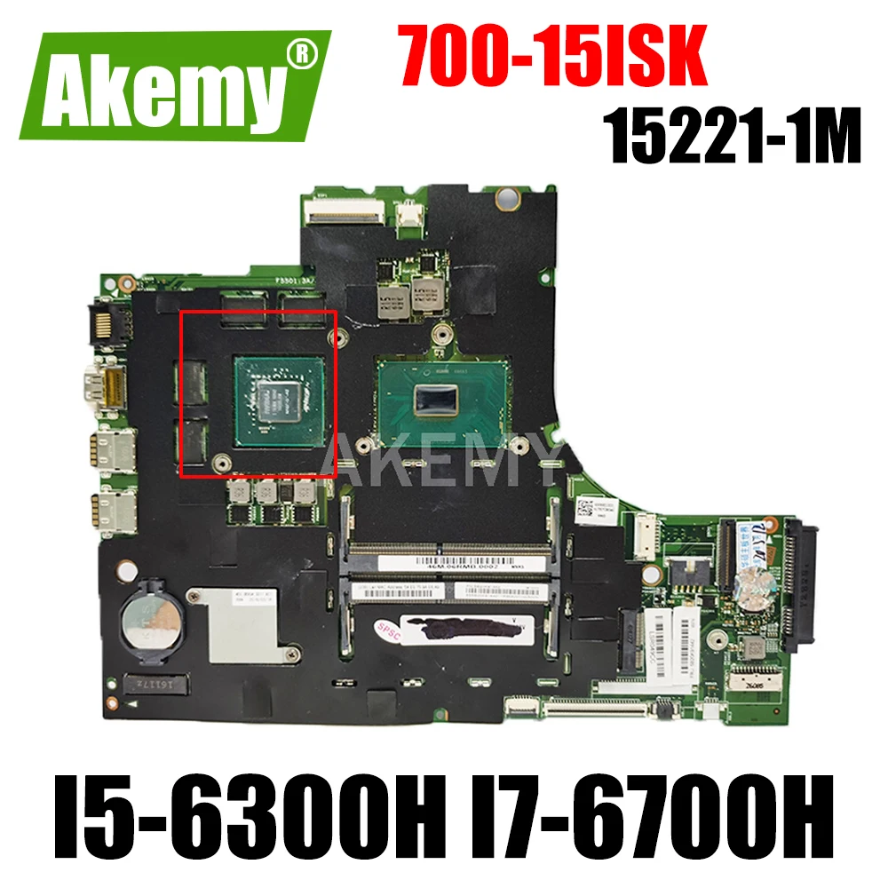 

Материнская плата для ноутбука Lenovo Ideapad 700-17ISK 5B20K93623 15221-1 448.06R01.0011 I7 GTX950M V2G ideapad 700-15isk 100% протестировано