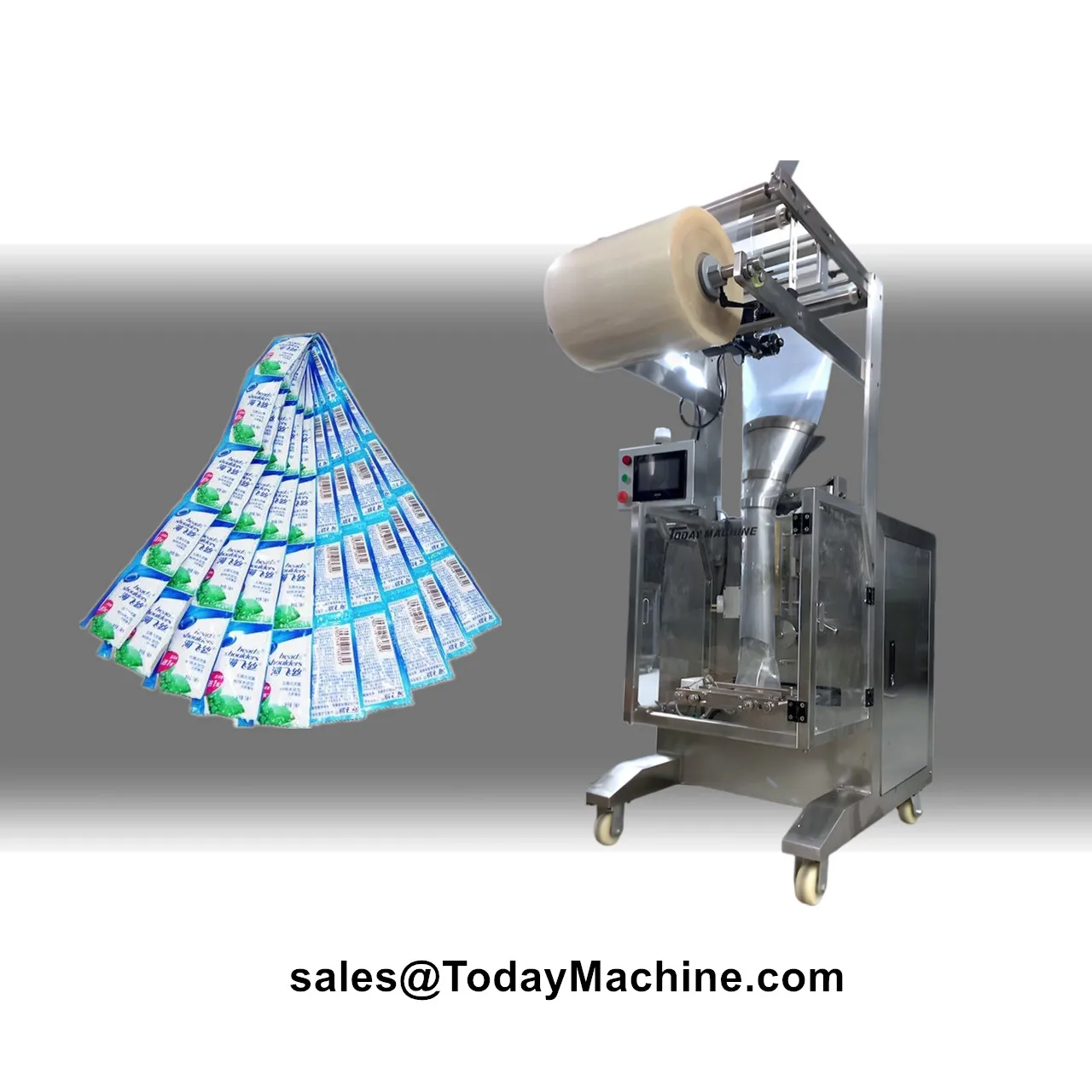 Automatic Multi Lanes Liquid 5ml 10ml 50ml Sachet Packing Jelly Stick Bag Filling Packaging Machine