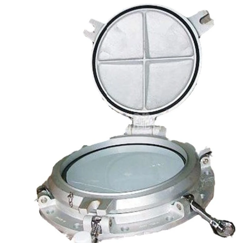 Ventilated marine porthole, hollow soundproof window A-60 welded porthole