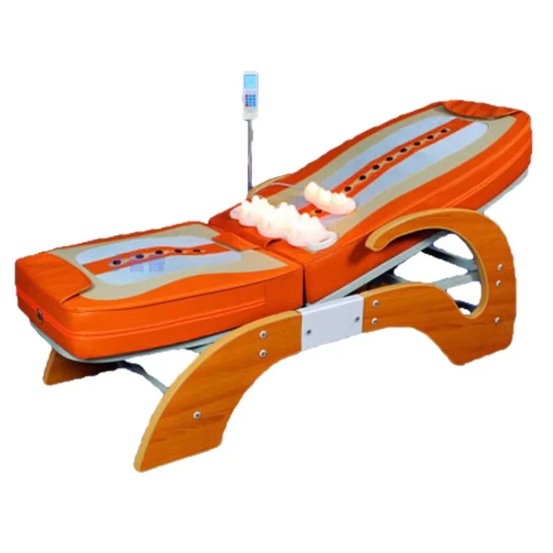 Electric Jade Roller Thermal  Massage Bed