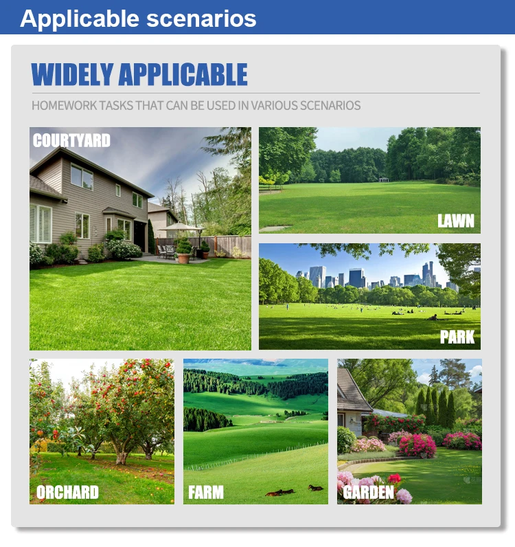 Customized Remote-controlled Lawn Mower, Self-propelled Rechargeable Mower, All-terrain Lawn Mower for Golf Courses and Gardens