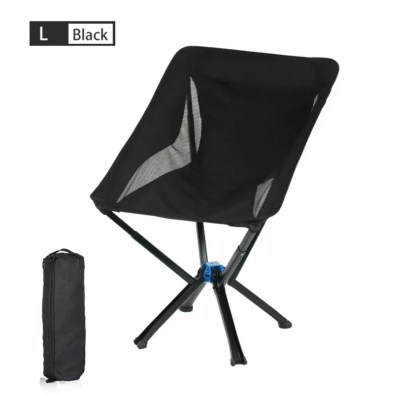 Outdoor Backpacking Picnic Travel One Button Quick Open Small Portable Folding Camping Chair Camping Chairs