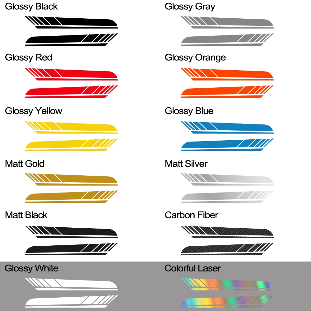 Pegatinas de coche para Mercedes Benz Smart Forease Fortwo Fourjoy Forspeed, gráficos, rayas, estilo, calcomanías de vinilo, accesorios de sintonización automática