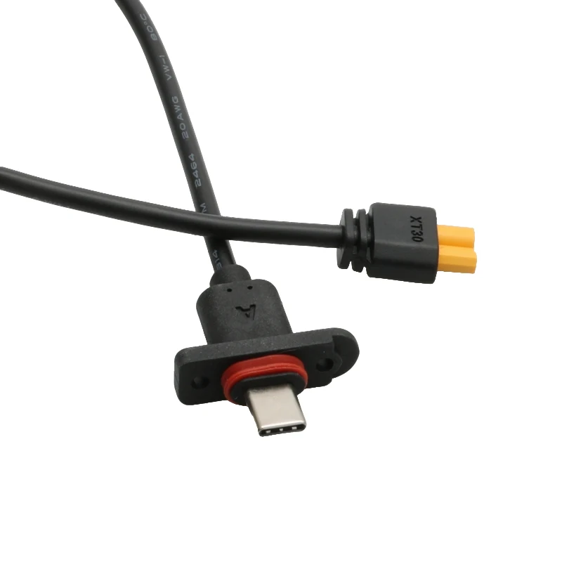 1PCS DC13V Power Supply Cable OSDK/E-Port Connection Wire Type-C to XT30 Female Plug for DJI M400 RC Drone Equipment Connecting