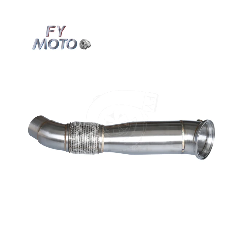 4.5inch for b mw M340i B58 G20 G29 Supra A90 B58 2019+ NEW Style Exhaust Downpipe