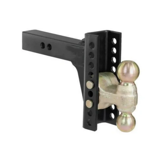 

kq-New GO TRAILER 10000 Lbs Adjustable Trailer Hitch Ball Mount 2-inch Receiver 6-inch Drop 2 2-5/16-inch Balls 5-1/4 Inch Rise%