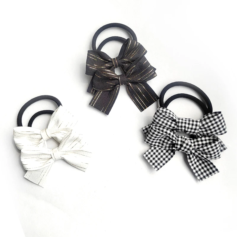 2Pcs/Set Floral Hair Clip Set Girl Cute Bow Flower Headwear Kids Lattice Hairpin Headband Hair Band Child Hair Accessories