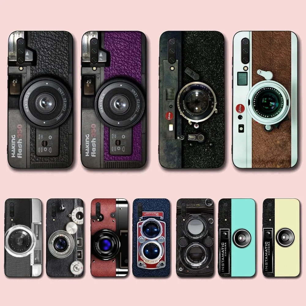 Retro Vintage Camera Phone Case For Xiaomi Mi 5X 8 9 10 11 12 lite pro 10T PocoX3pro PocoM3 Note 10 pro lite