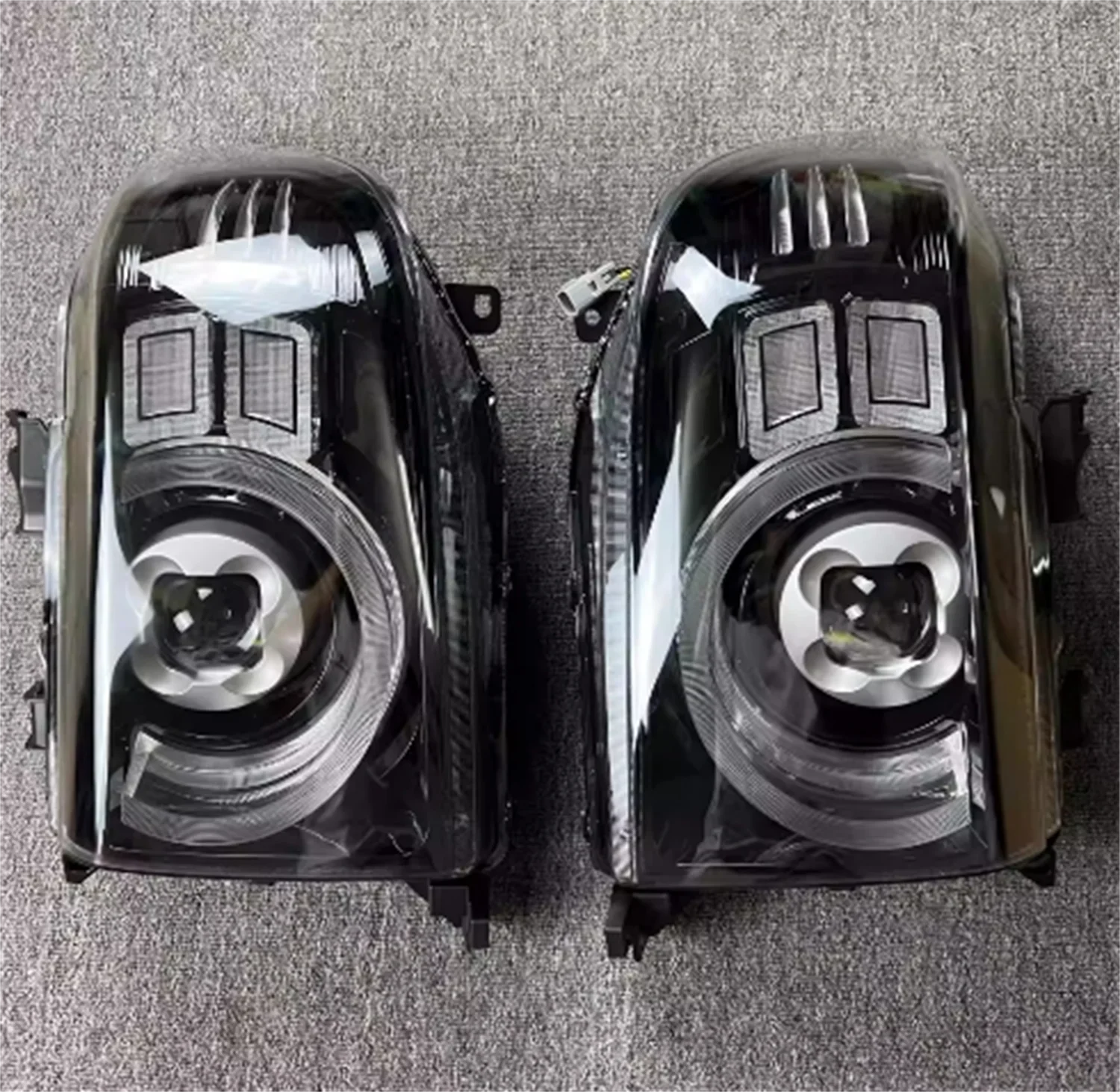 

Передняя фара автомобиля для Toyota LC70 LC76 LC79 LC71 07-17, дневные ходовые огни, дальний ближний свет, указатель поворота