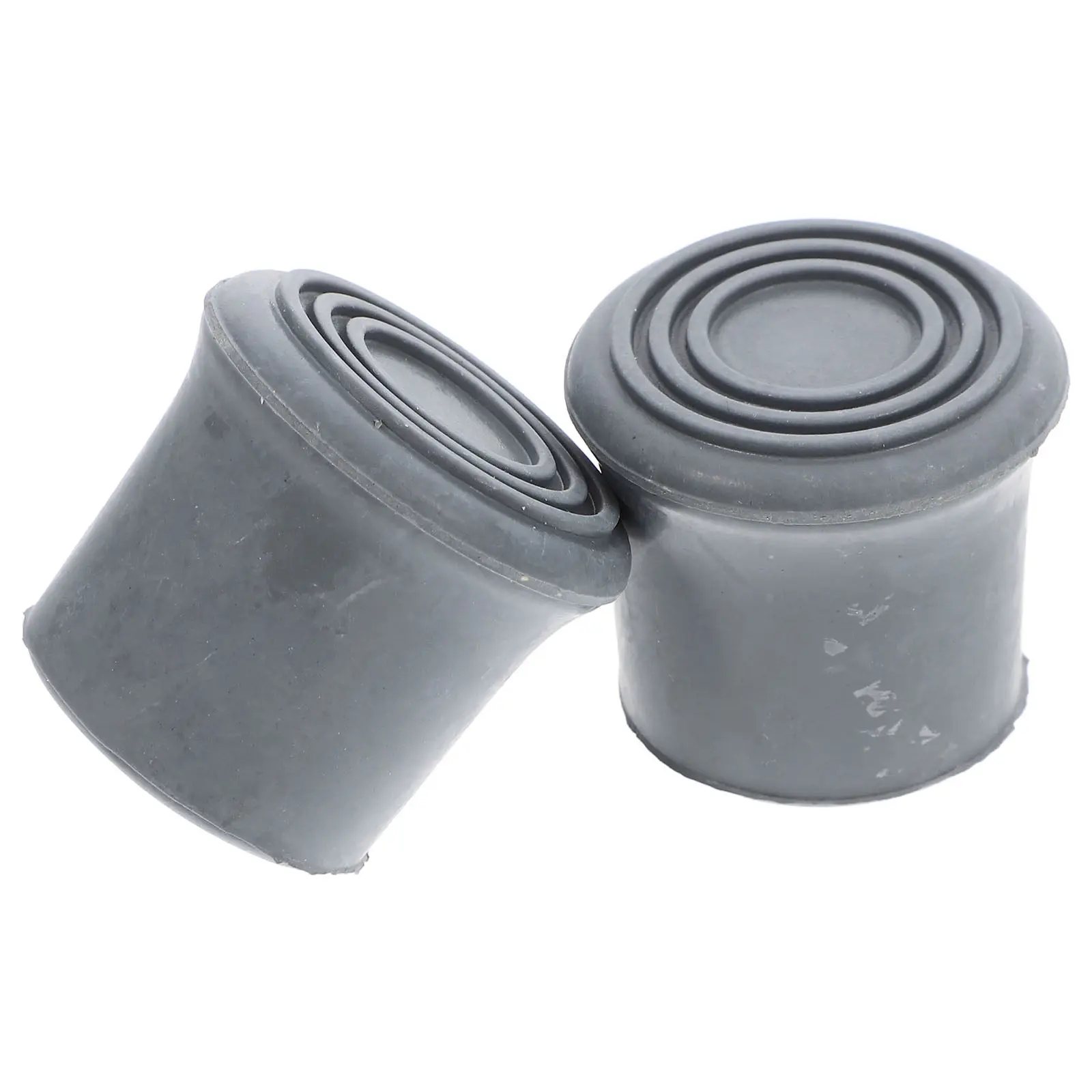 Shower Chair Replacement Feet 2 Pack Non Slip Rubber Leg Caps for Bath Stool Wet Surface Protection