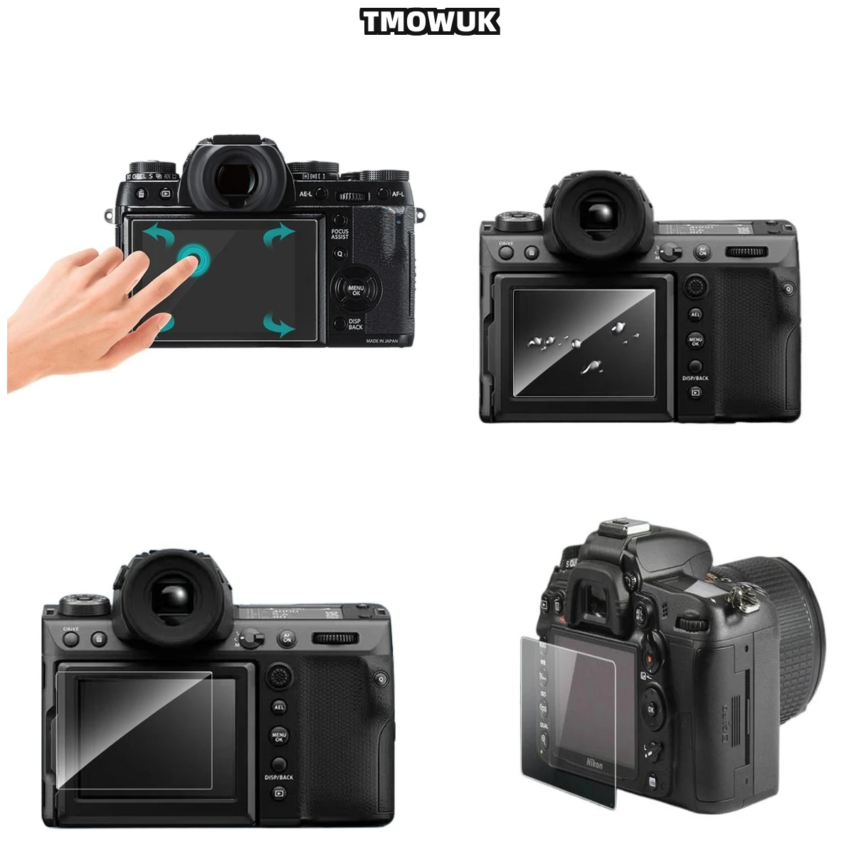 

For Fujifilm X-A7 XT200 9H HD Screen Protector, Perfect Fit & Clarity