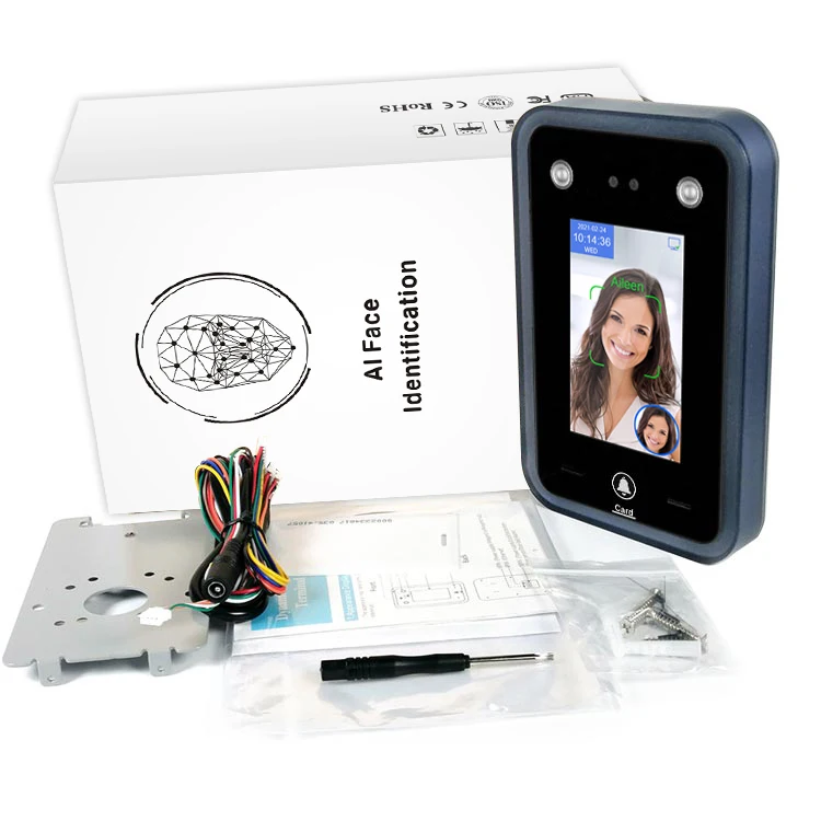 كاميرا التعرف على الوجه مقاس 8 بوصة، التحكم في الوصول، نظام الحضور البيومتري للوجه للمدخل #5