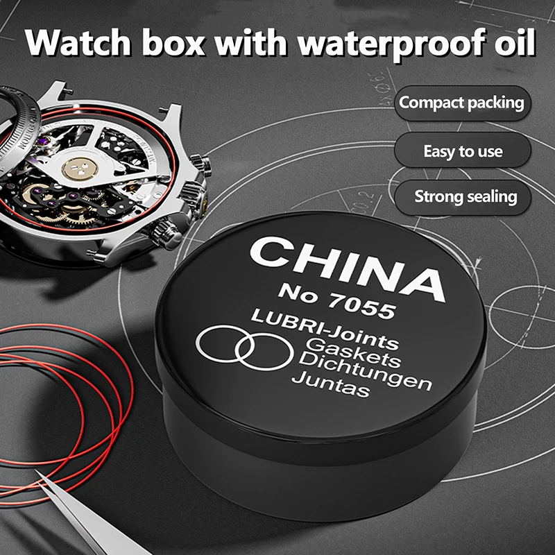 1PC DIY Accessories Watch Gasket Grease Repair Tool Professional Waterproof Sealer For Watch Gasket Watchmaker Waterproof Oil