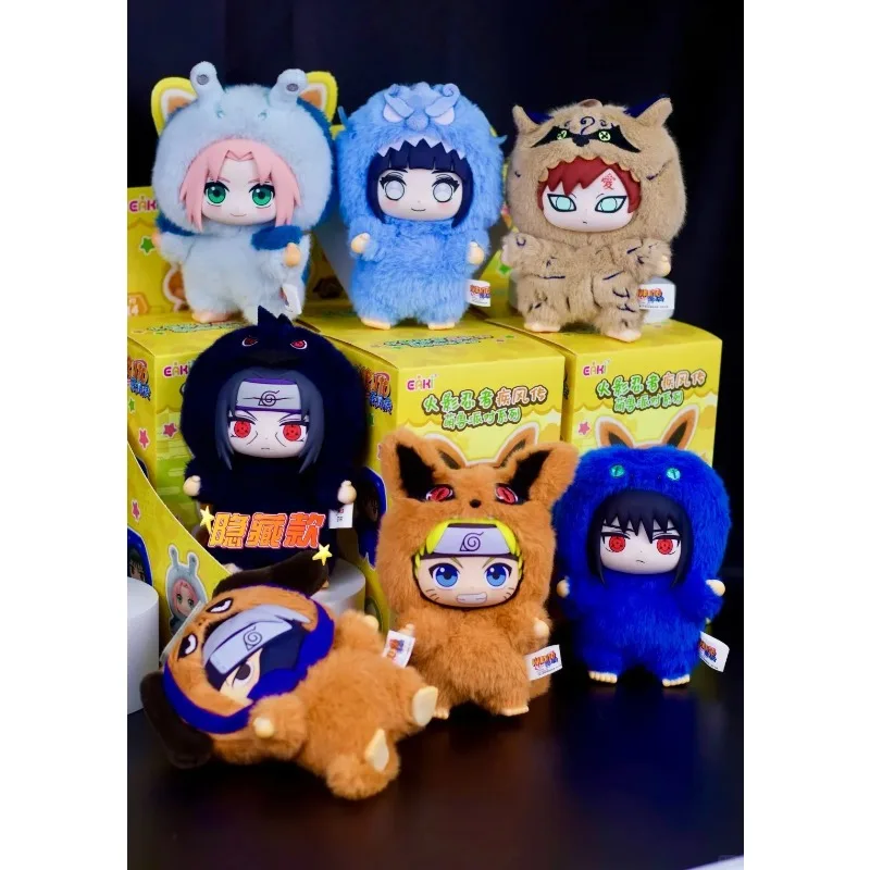 

Eaki Naruto слепая коробка Shippuden Beast Party Series плюшевая кукла милые подарочные украшения ручной работы на заказ для мужчин и женщин!!!