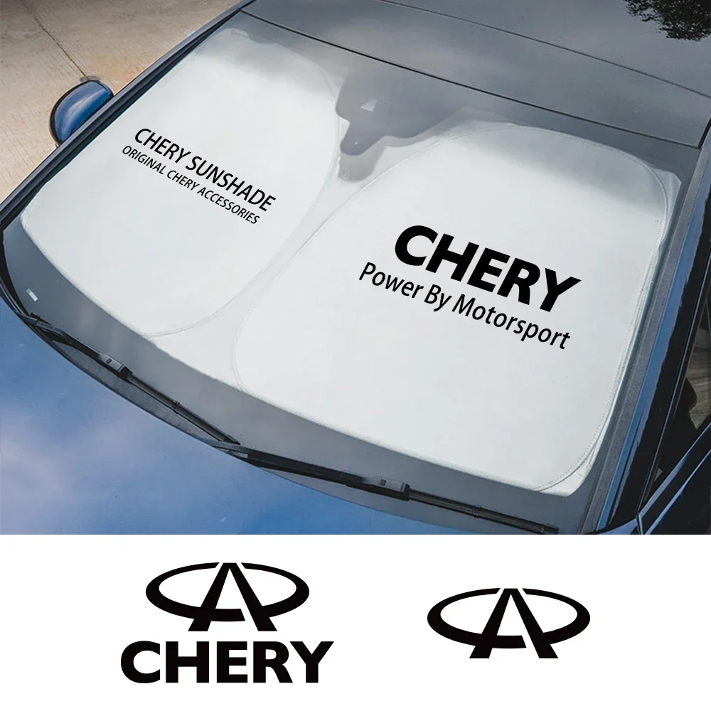 Flodable Car Windshield Sunshade Auto Accessories For Chery Tiggo 2 3 7 4 5x Kimo Qq6 s21 Qq3 Brakes s11 A3 A5 Indis Jaggi