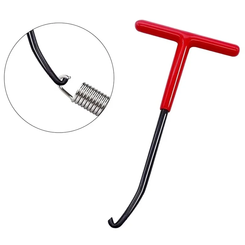 1pcs Motorcycle Exhaust Snap Hook Universal T-Handle Exhaust Pipe Spring Hook Handle Mounting Hook Disassembly And Repair Tools