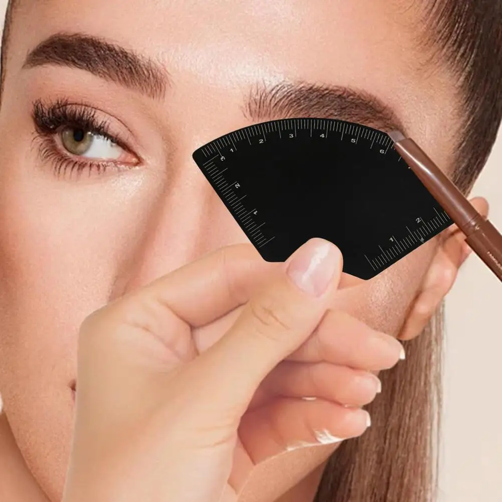 1/3 قطعة رسم سريع الحاجب تصميم حاكم Microblading رسم الخرائط تشكيل قالب أداة دائمة الحاجب ماكياج الرسم دليل حاكم