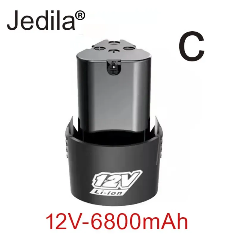 12V, 6800 MAH, batería de iones de litio recargable de gran capacidad Herramientas eléctricas pequeñas generales, taladros y destornilladores