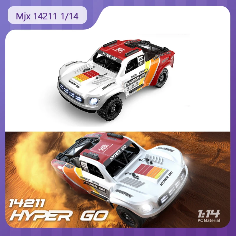 

Mjx 14211 1/14 Rc Car Off-Road Drift Electric 4wd Remote Control Car Brushless Motor Metal Rc Model Children'S Adult Toy Gift