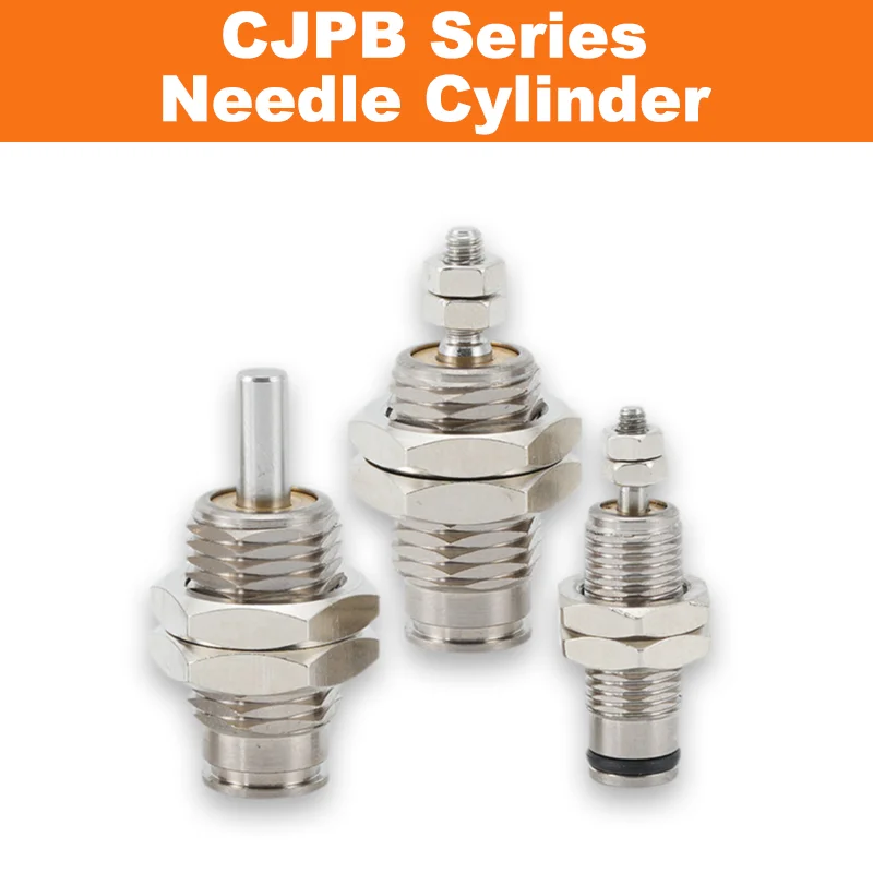 

SMC Type CJPB Series Needle Cylinder Miniature Compact Pneumatic Cylinder with External Thread CJPB4/6/10/12/15-5X10X15-B