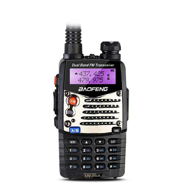 BaoFeng UV-5RA Diseño portátil Walkie Talkie remoto de mano Escaneo VOX Radio Transceptor Walkie Talkie