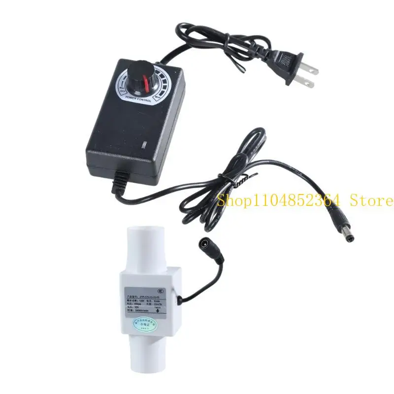 

652F Adjustable Exhaust Fan Quiet Duct Extractors Air Boosters Fan Ventilation Exhaust Air Blower Ventilator Fan Home