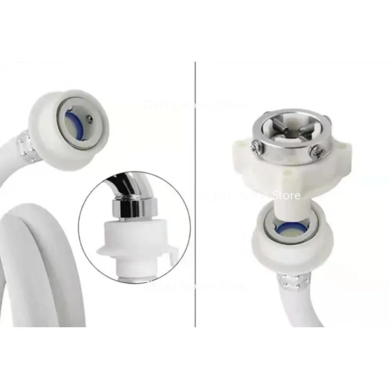 مناسبة لخرطوم مدخل المياه للغسالة الأوتوماتيكية بالكامل، أنبوب مدخل المياه عالي الضغط بطول 1.5 متر - 2 متر #2