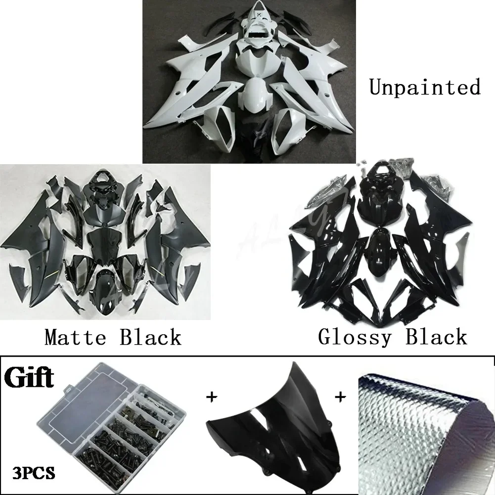 

New Plastic Molded Injection Bodywork Fairing Kits For Yamaha YZF R6 2008- 2016