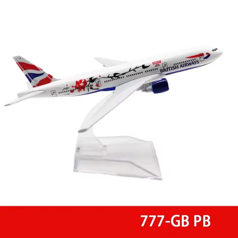 16 CM Diecast Legering 737 747 757 777 787 Vliegtuig Model Speelgoed Vliegtuig Verzameld Gift Serie voor Collectible Display