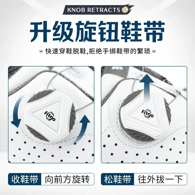 

Training PGM new golf shoes rotating shoelaces men's shoes light sports ultra breathable golf sh oes
