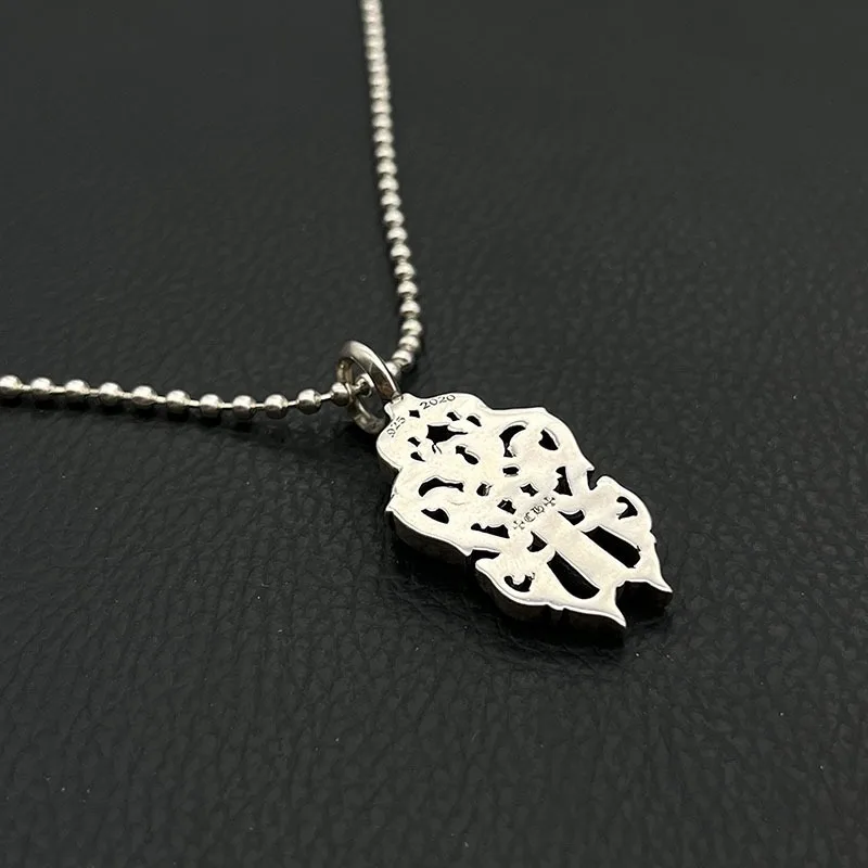 Premium Retro Vine Sword Necklace Hip-hop Personality Thorn Totem Pendant Classic Trendy Brand Old