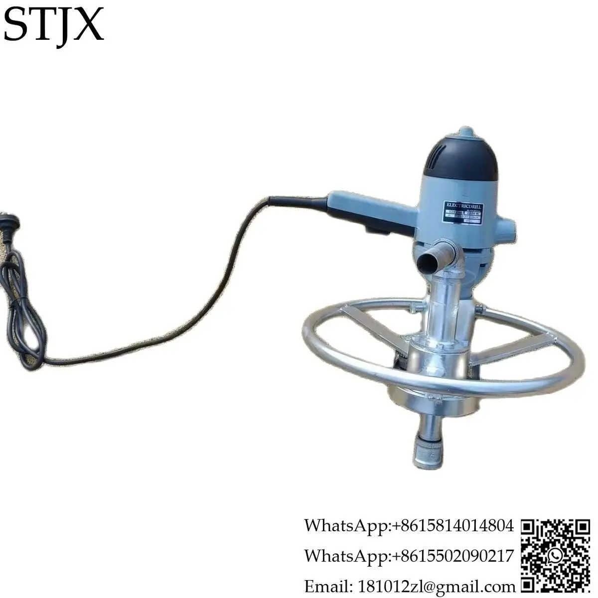 Household Small Electric Water Drilling Rig Rotary Drilling Rig   Hand-held disc well drilling machine factory direct sale