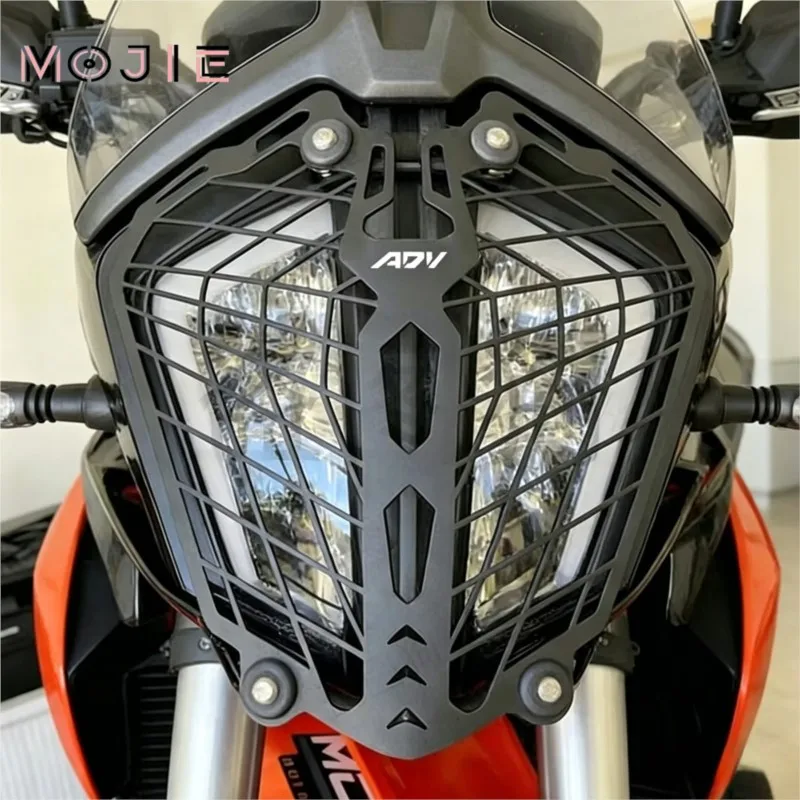 2020-2024 390 Adventure Headlight Protector Grille Guard For 790 890 Adventure R Rally 2019 - 2022 Head Light Cover Protection