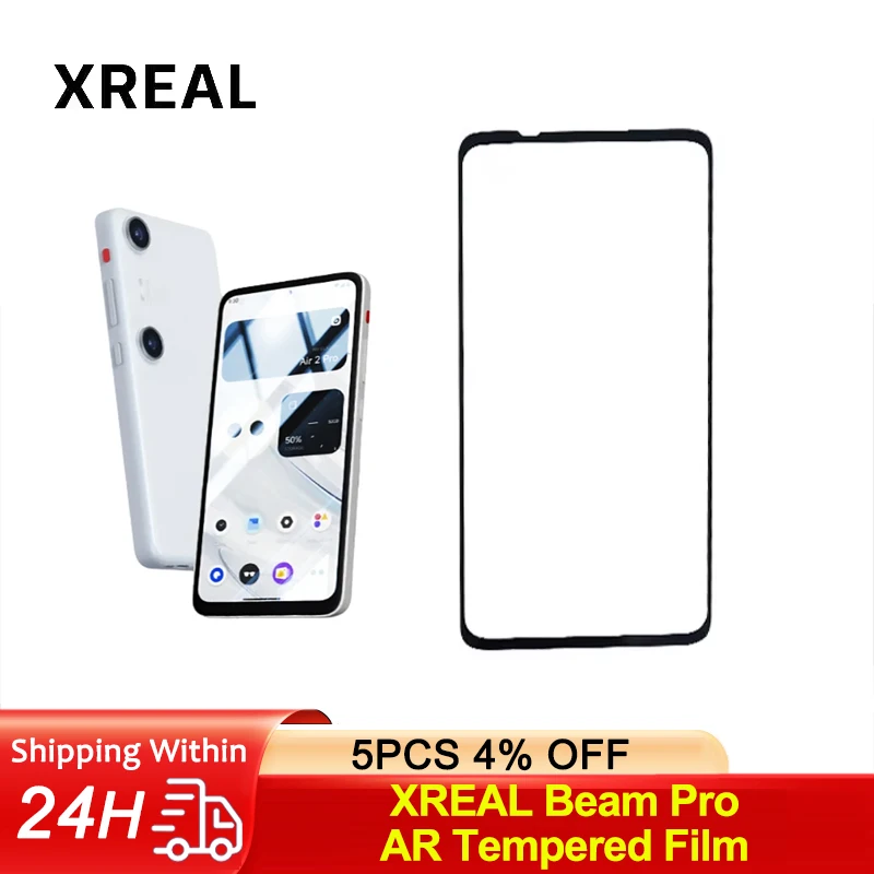 XREAL Beam Pro AR Tempered Film Mobile Phone Film, XR 3D Space Computing Terminal Protective Film, HD DoF Full Screen Coverage