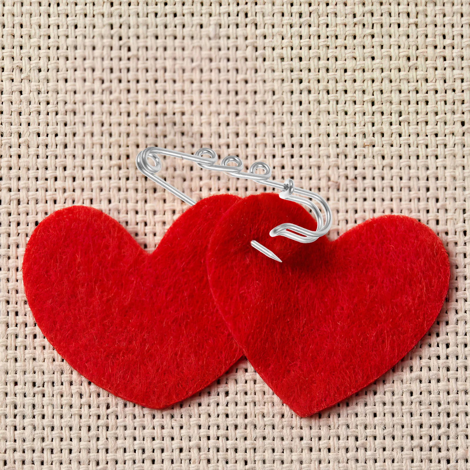 

50pcs Safety Pins Alloy Brooch Findings Heavy Duty Diy Clips For Clothing Fabric Blanket Craft Decorative Accessories