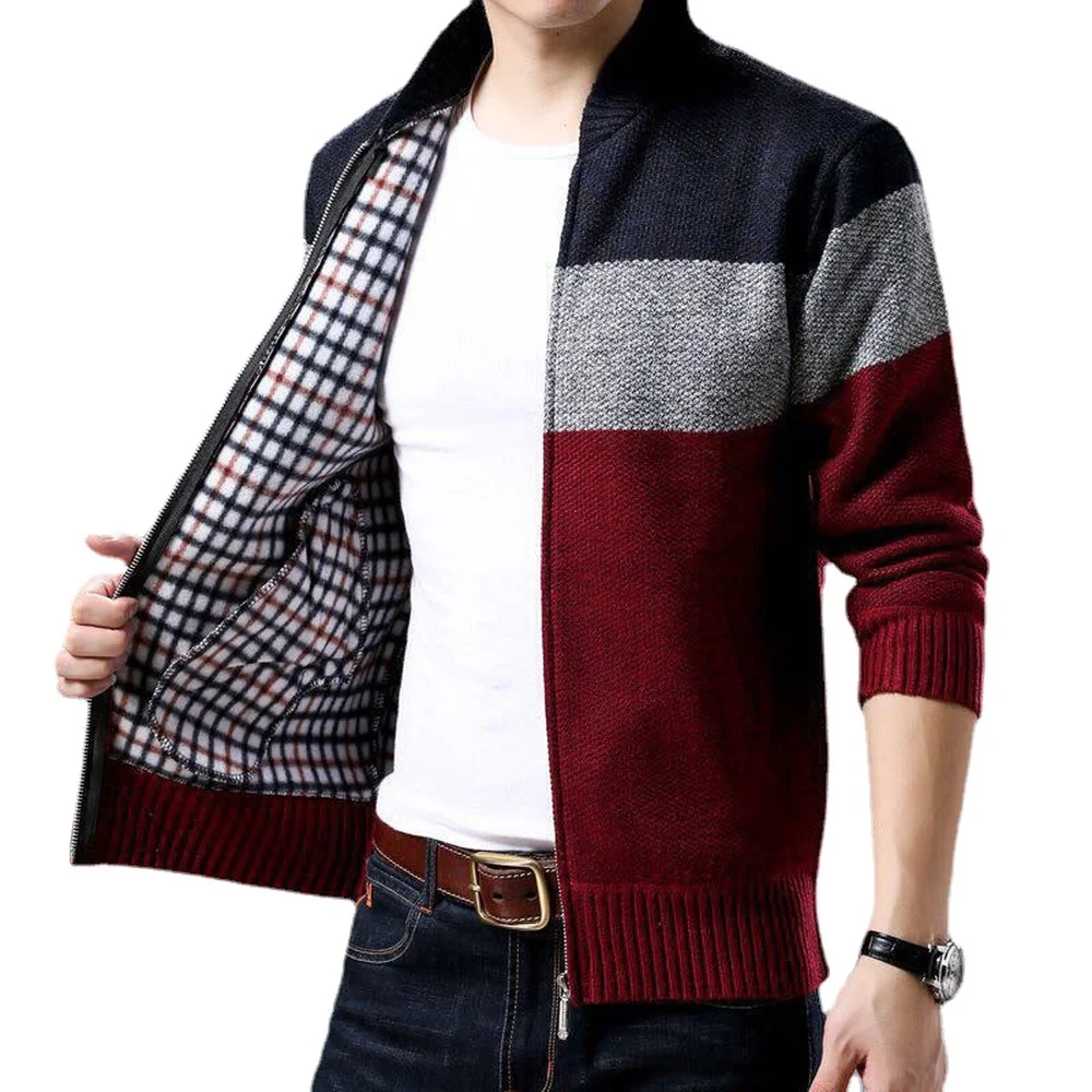 

Men's Winter Sweater Cardigan Male Jackets For Men Clothing Cardigan Sweaters For Men's Coat Thicker sweatercoats Jackets