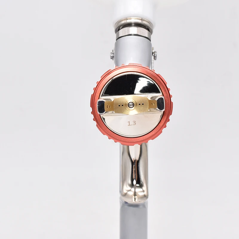 YT160 LVLP Pistola a spruzzo con tazza di miscelazione della vernice 600CC 1.3mm Nuova pistola per verniciatura per auto Set di pistole a spruzzo per vernice Strumenti per aerografo aerografo