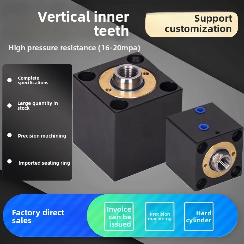 กระบอกไฮดรอลิกขนาดเล็ก Cxsd25/32-40 * 50 * 80 * 63 งานแม่พิมพ์บางกระบอกไฮดรอลิกกระบอกไฮดรอลิกแนวตั้ง