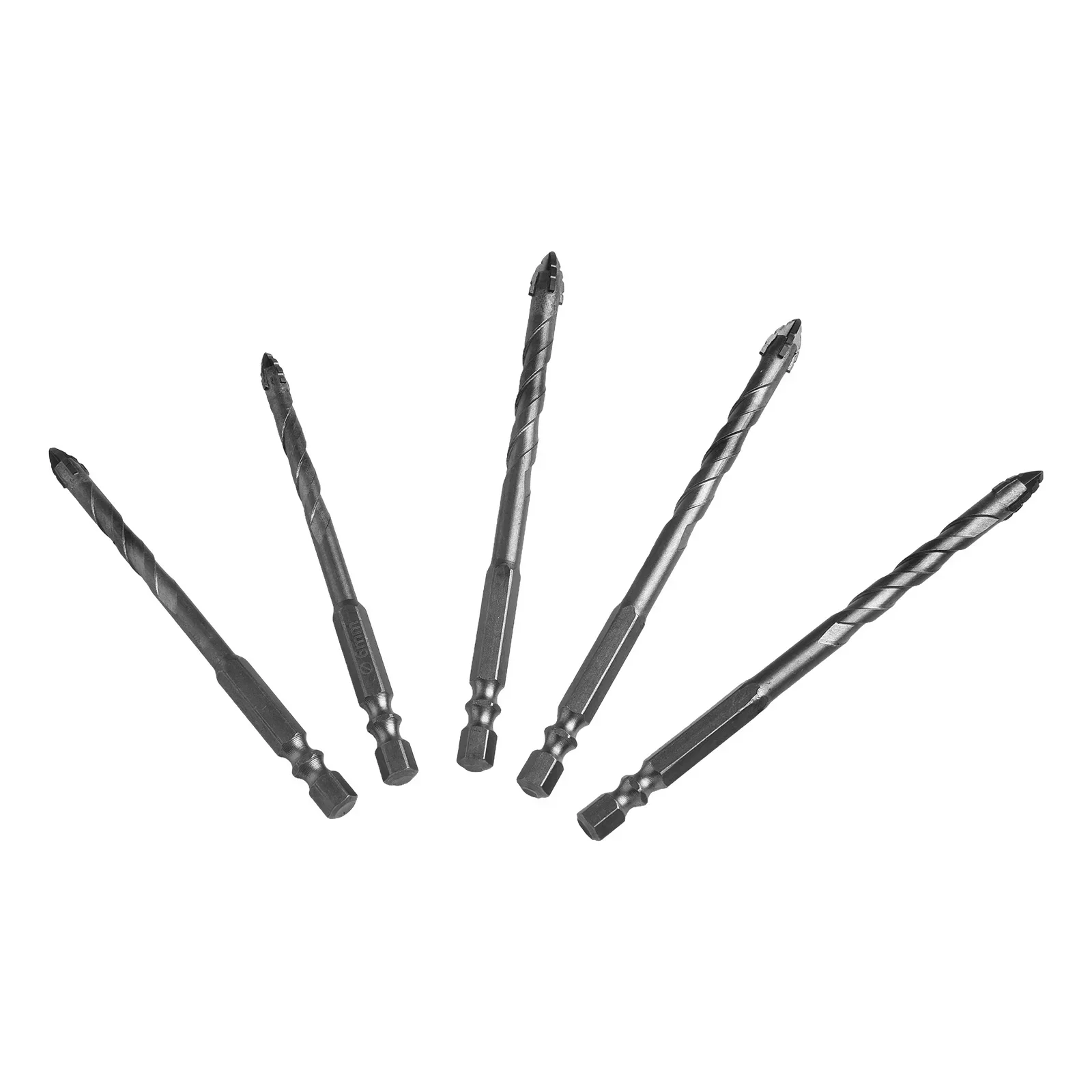 

6.35 Mm 1 4 Inches Carbide Drill Bits Efficient Hole Punching Effortless Drilling High-Speed Rotation DIY Projects