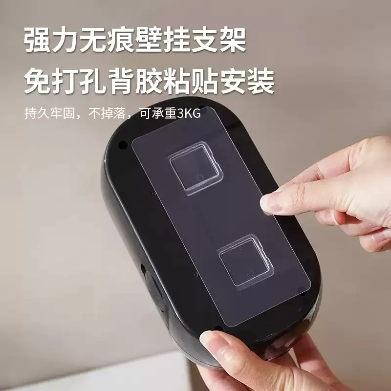 Wall Mounted Rechargeable Foaming Soap Dispenser 3 Gear Intelligent Cleaner with Digital Display for Kitchen And Bathroom